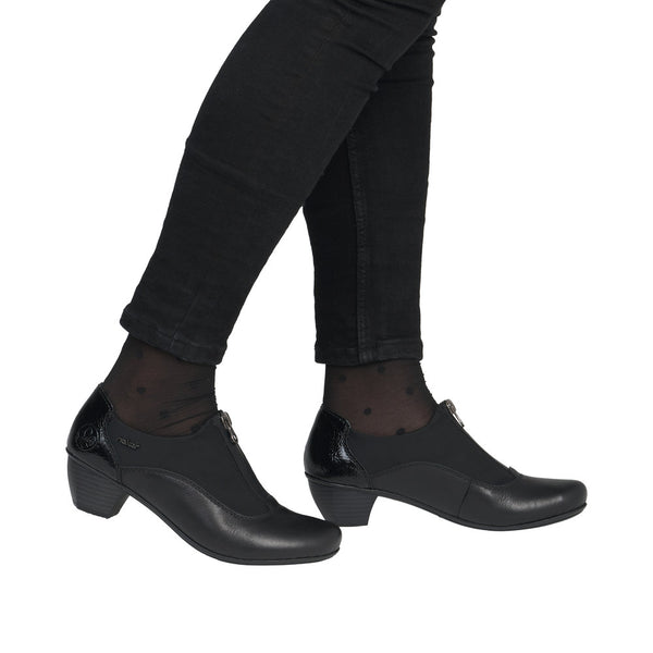 Rieker 41765-00 (Black) - Women's