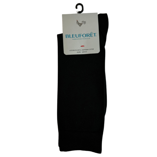 Bleuforet Egyptian Cotton Socks (Black) - Men's