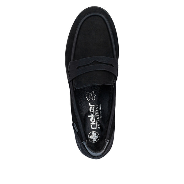 Rieker 43051-00 (Black) - Women's