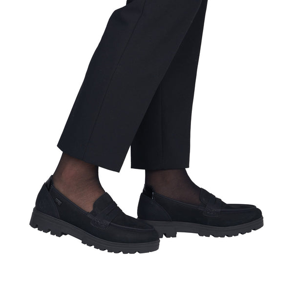 Rieker 43051-00 (Black) - Women's