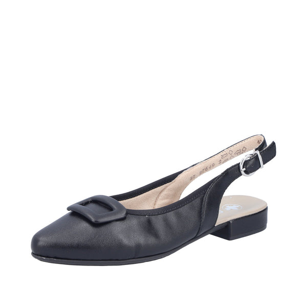 Rieker 43150-00 (Black) - Women's