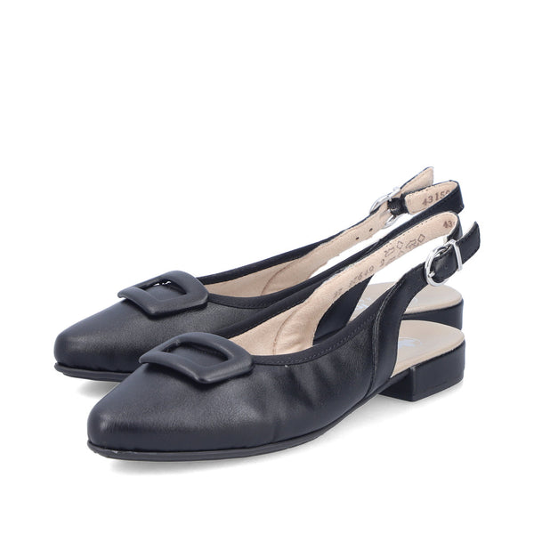 Rieker 43150-00 (Black) - Women's