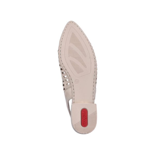 Rieker 43160-62 (Beige) - Women's