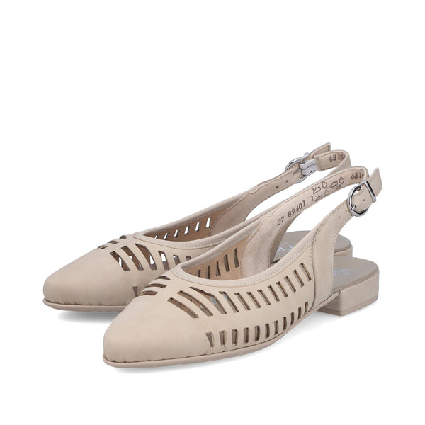 Rieker 43160-62 (Beige) - Women's