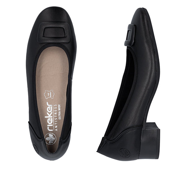 Rieker 43453-00 (Black) - Women's