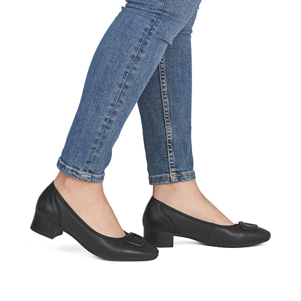 Rieker 43453-00 (Black) - Women's