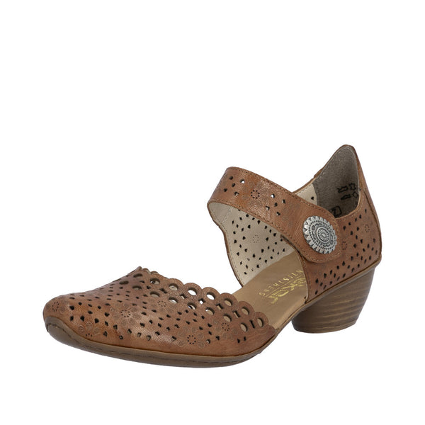 Rieker 43753-22 (Brown) -Women's