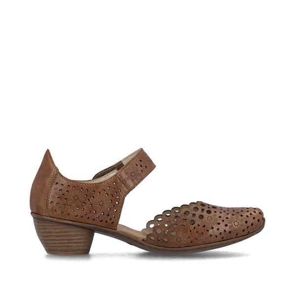 Rieker 43753-22 (Brown) -Women's