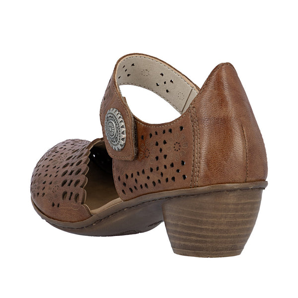 Rieker 43753-22 (Brown) -Women's