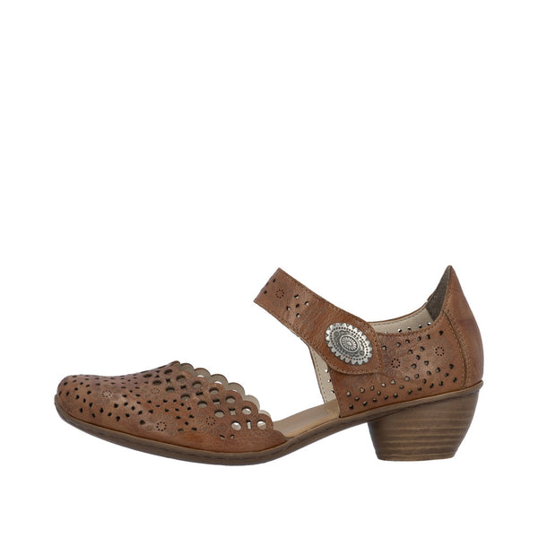 Rieker 43753-22 (Brown) -Women's