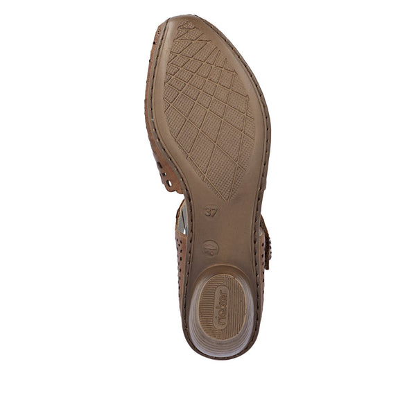 Rieker 43753-22 (Brown) -Women's