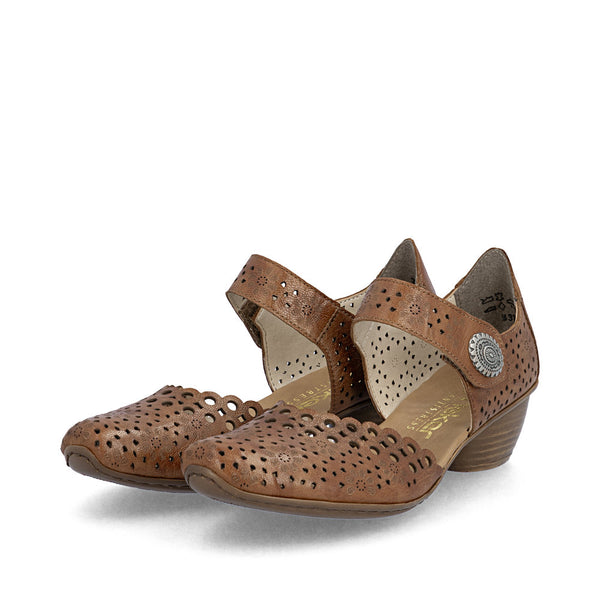 Rieker 43753-22 (Brown) -Women's