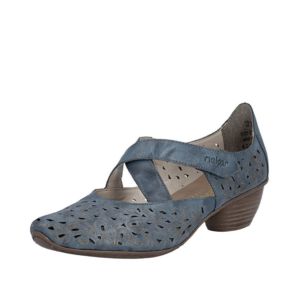 Rieker 43773-12 (Blue) - Women's