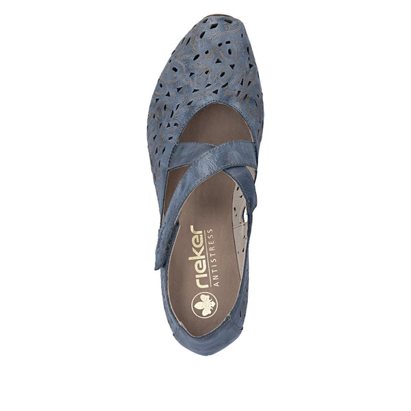 Rieker 43773-12 (Blue) - Women's