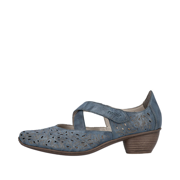 Rieker 43773-12 (Blue) - Women's