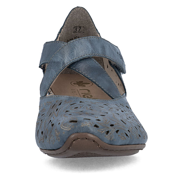 Rieker 43773-12 (Blue) - Women's