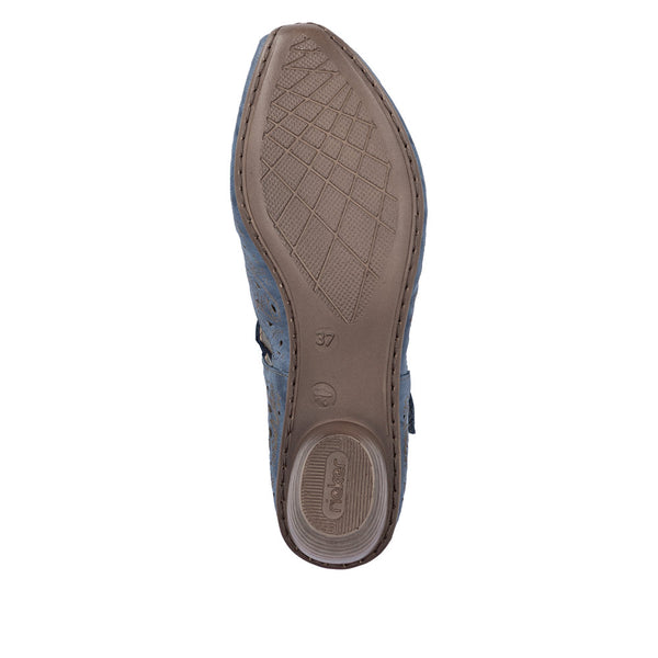 Rieker 43773-12 (Blue) - Women's