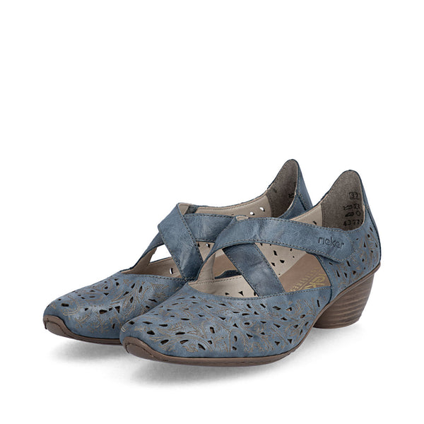 Rieker 43773-12 (Blue) - Women's