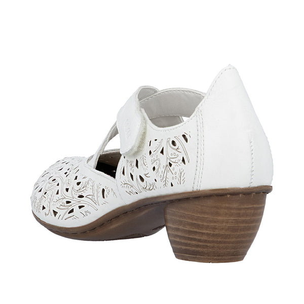 Rieker 43773-80 (White) - Women's