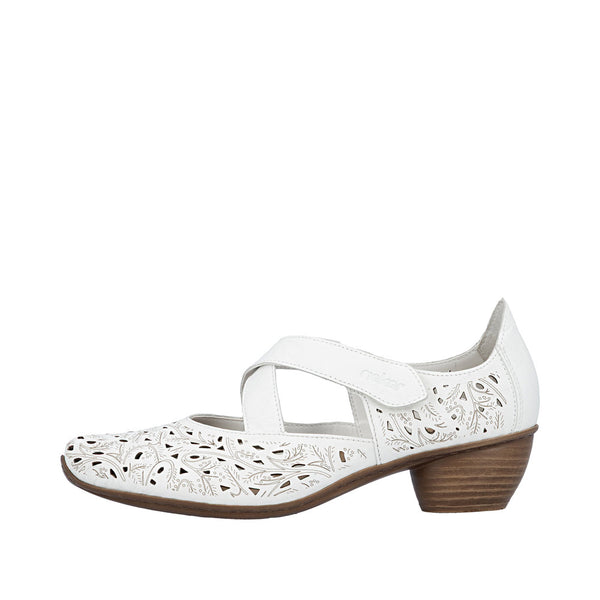 Rieker 43773-80 (White) - Women's