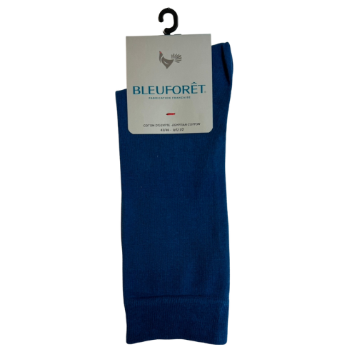 Bleuforet Egyptian Cotton Socks (Cobalt Blue) - Men's