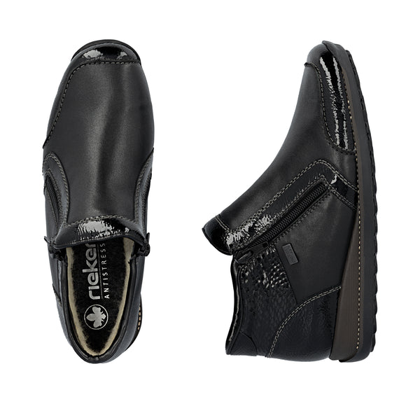 Rieker 44278-00 (Black) - Women's