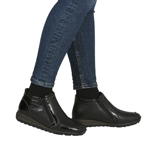 Rieker 44278-00 (Black) - Women's