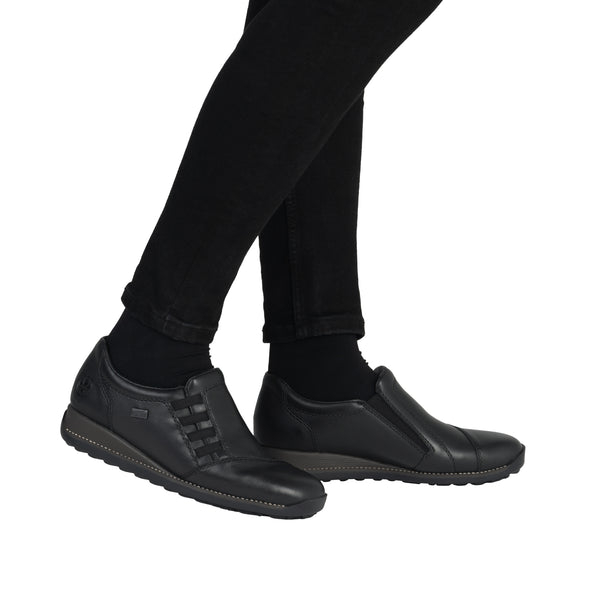 Rieker 44287-00 (Black) - Women's