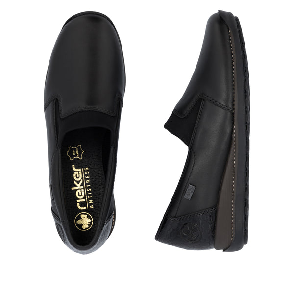 Rieker 44291-00 (Black) - Women's
