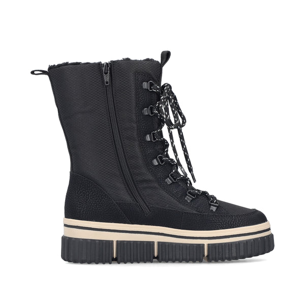 Rieker Y6380-00 (Black) - Women's