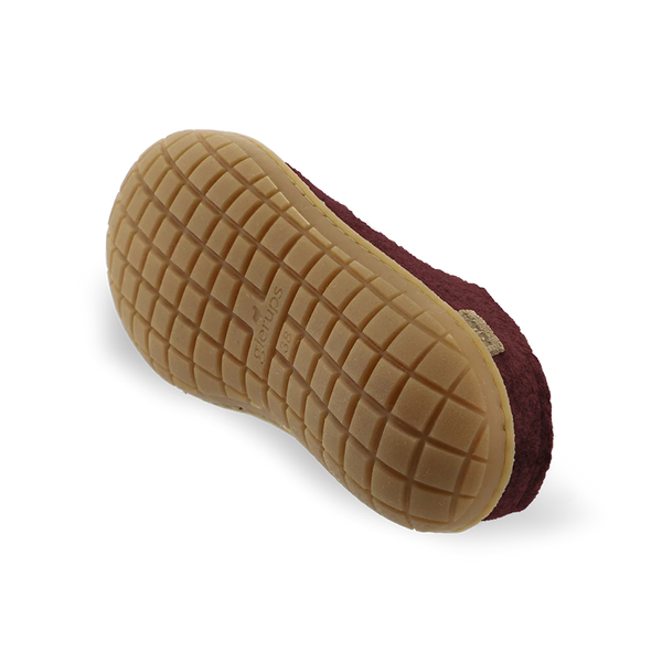 Glerups Rubber Sole Slip-On (Beet) - Women's