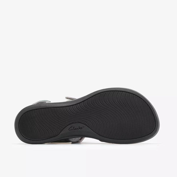 Clarks Mira Bay (Grey/Green) - Women's
