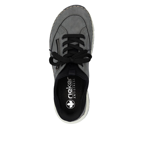 Rieker 44567-42 (Grey) - Women's