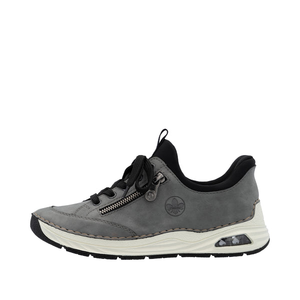 Rieker 44567-42 (Grey) - Women's
