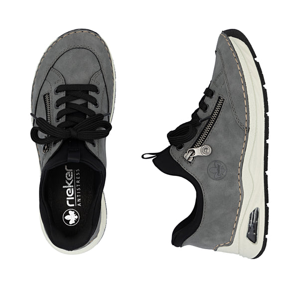 Rieker 44567-42 (Grey) - Women's
