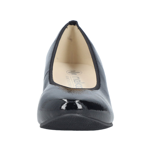 Rieker 44650-02 (Black Patent) - Women's