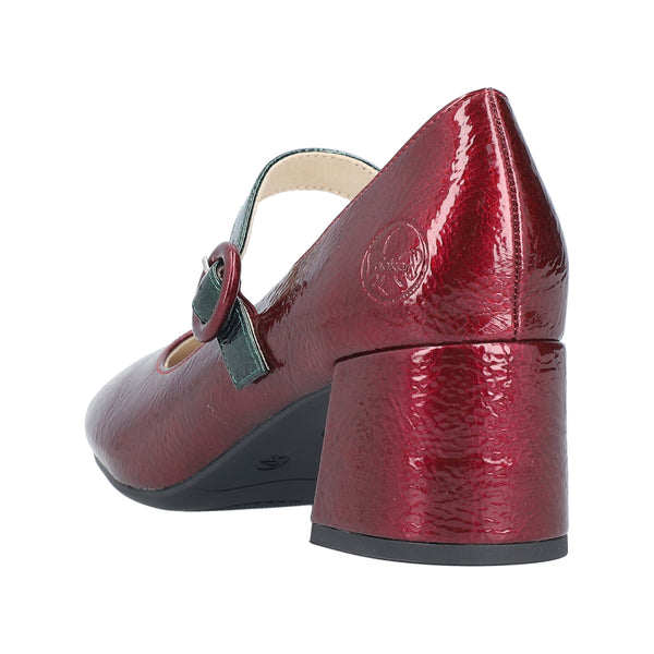 Rieker 44752-35 (Red/Green) - Women's