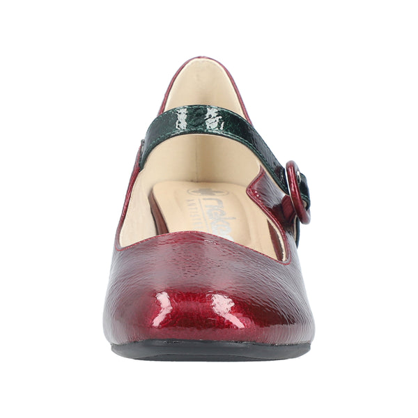 Rieker 44752-35 (Red/Green) - Women's