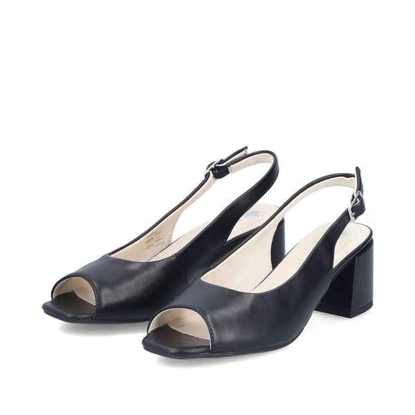 Rieker 44753-00 (Black) - Women's
