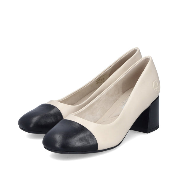 Rieker 44760-60 (Cream) - Women's