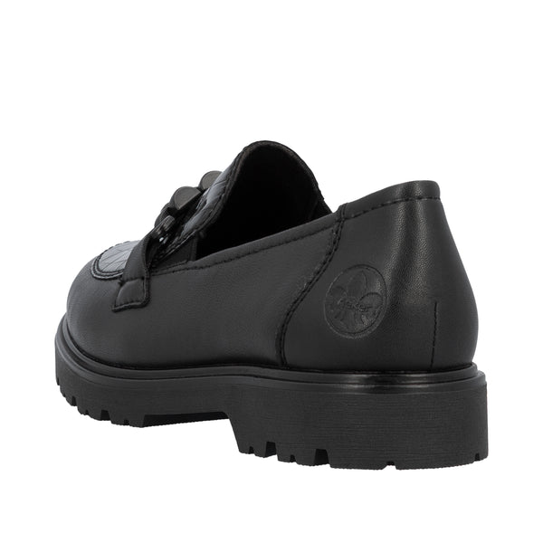Rieker 45561-01 (Black) - Women's