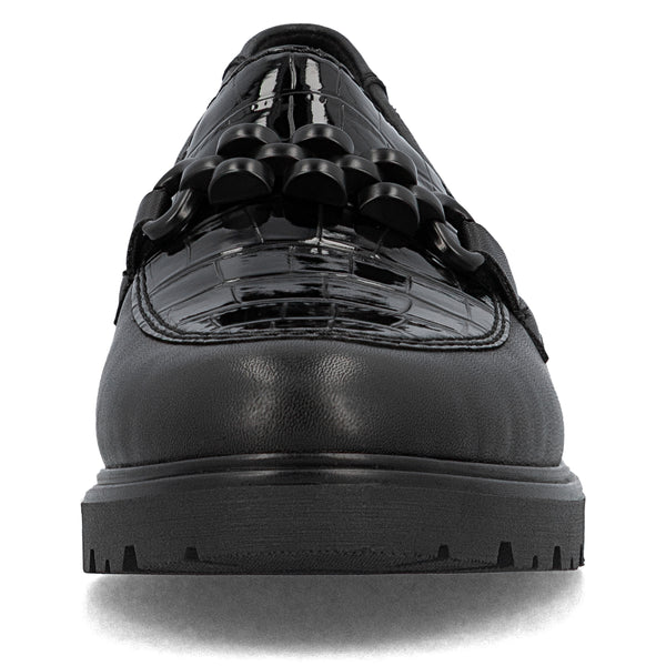 Rieker 45561-01 (Black) - Women's