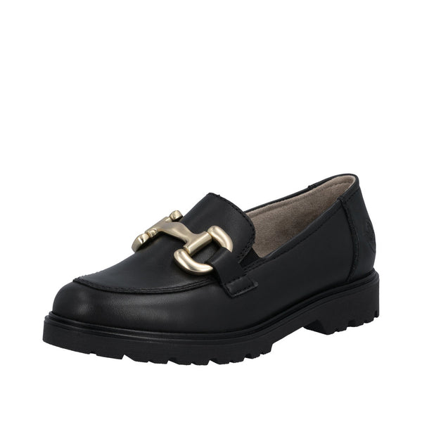 Rieker 45561-03 (Black) - Women's