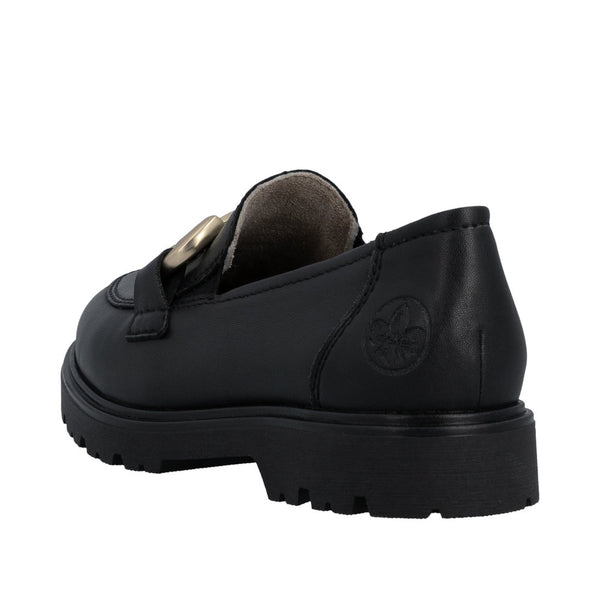 Rieker 45561-03 (Black) - Women's