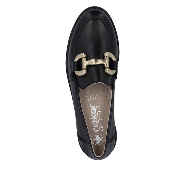 Rieker 45561-03 (Black) - Women's