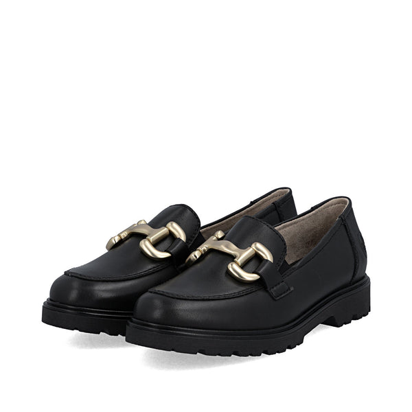 Rieker 45561-03 (Black) - Women's