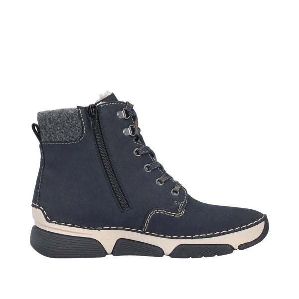 Rieker 45925-14 (Blue) - Women's