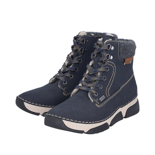 Rieker 45925-14 (Blue) - Women's