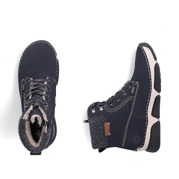 Rieker 45925-14 (Blue) - Women's