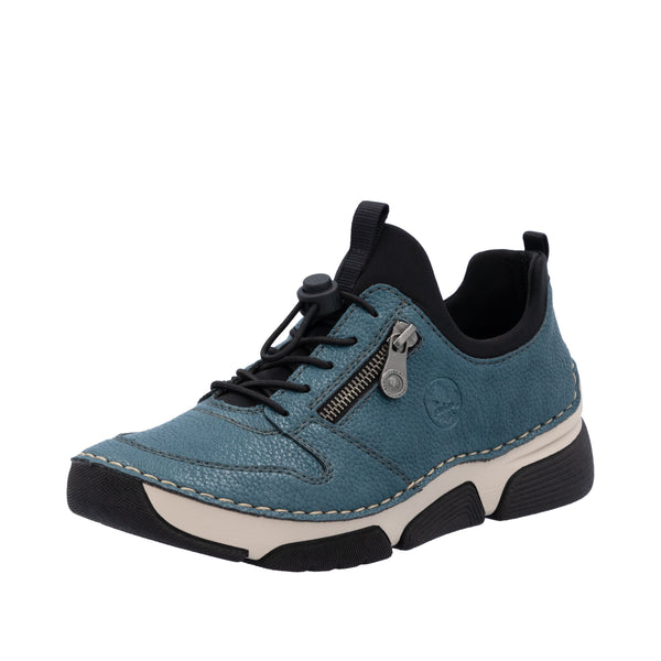 Rieker 45951-14 (Blue) - Women's